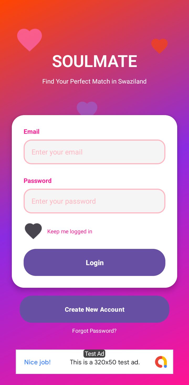 Login Interface Screenshot