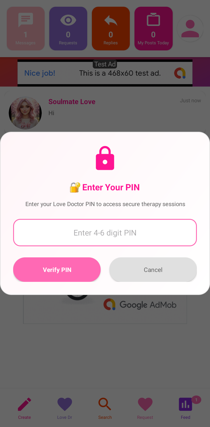 Love Doctor PIN Screenshot